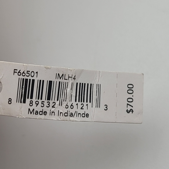 Coach Gold Metallic Leather Round Trinket Box NEW - Picture 4 of 4